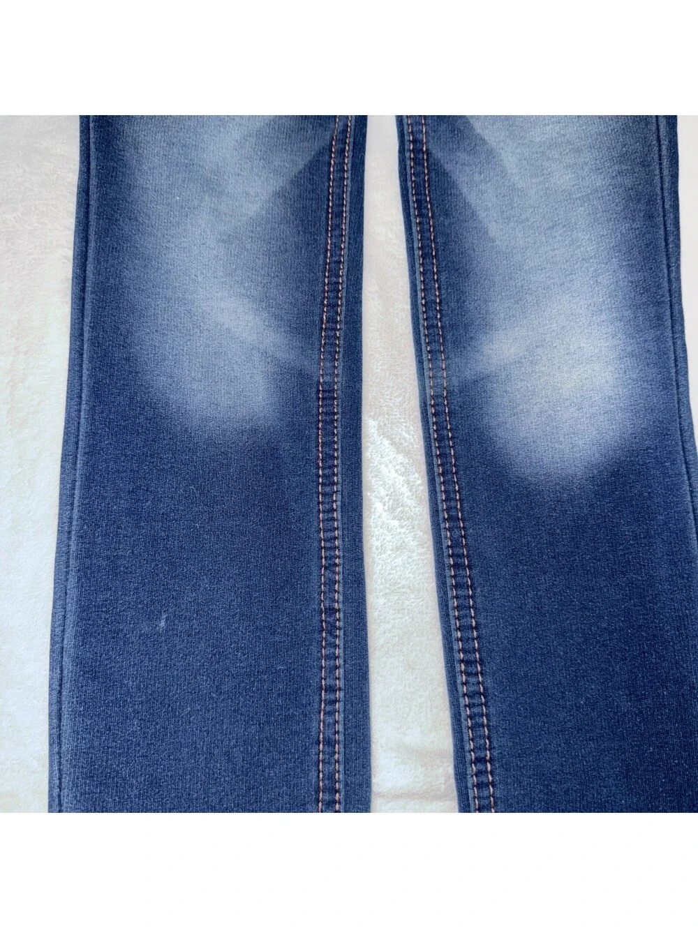 Justice Fashion Dark Blue Skinny Stretch Denim Jeans Girls Size 12 Casual